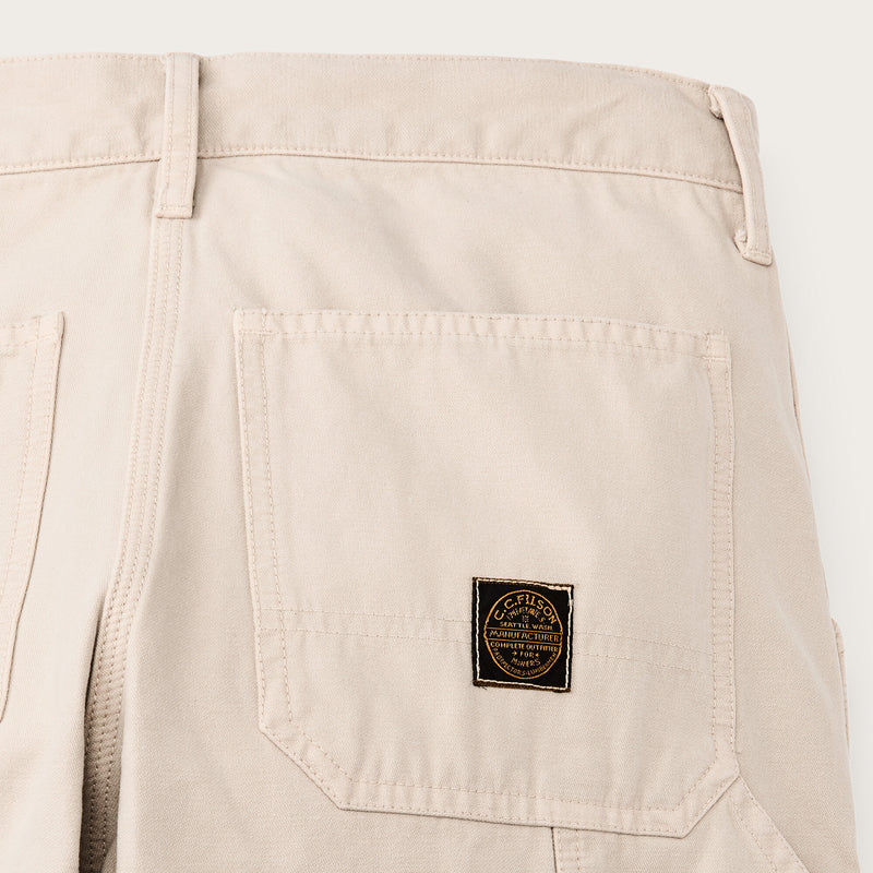 Women's field work pants by Filson | Feather grey (Beige)