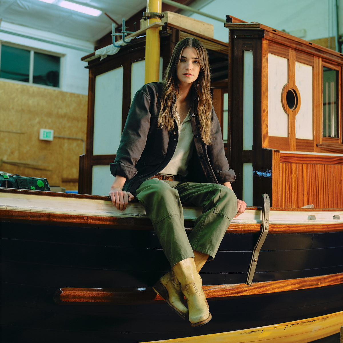 Women's field work pants by Filson | Army green (Green) Women's field work pants by Filson | Army green (Green)