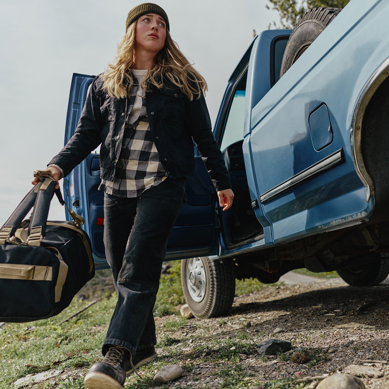 Jean femme de travail 369 g par Filson | Rinse black (Black)