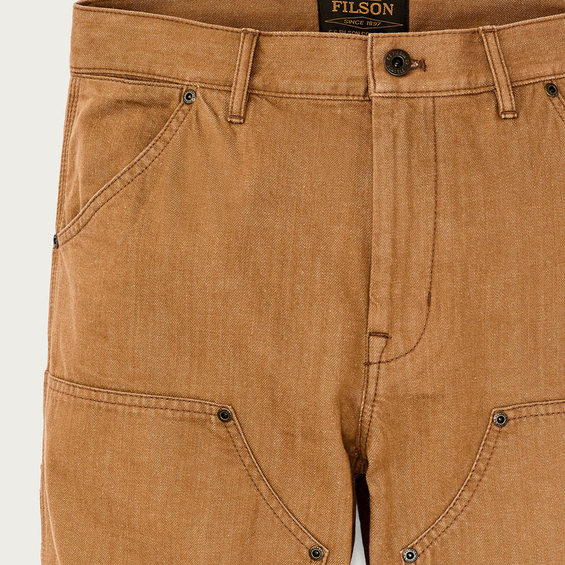Women's 11-oz. work jeans di Filson | Harvest tan (Brown)