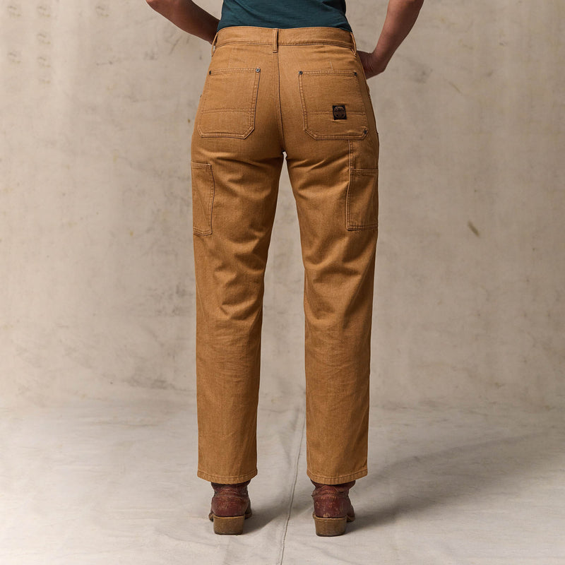 Women's 11-oz. work jeans di Filson | Harvest tan (Brown)