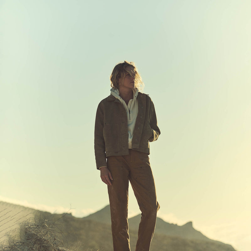 Women's 11-oz. work jeans di Filson | Harvest tan (Brown)