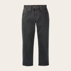 Women's 14-oz. straight-leg jeans von Filson | Black (Black)