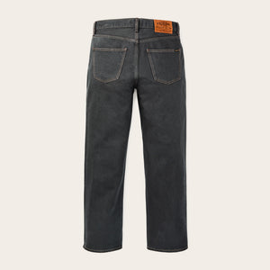 Women's 14-oz. straight-leg jeans von Filson | Black (Black)