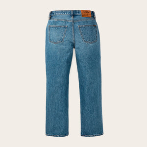 Women's 14-oz. straight-leg jeans von Filson | Vintage indigo (Blue)