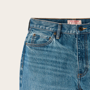 Women's 14-oz. straight-leg jeans von Filson | Vintage indigo (Blue)