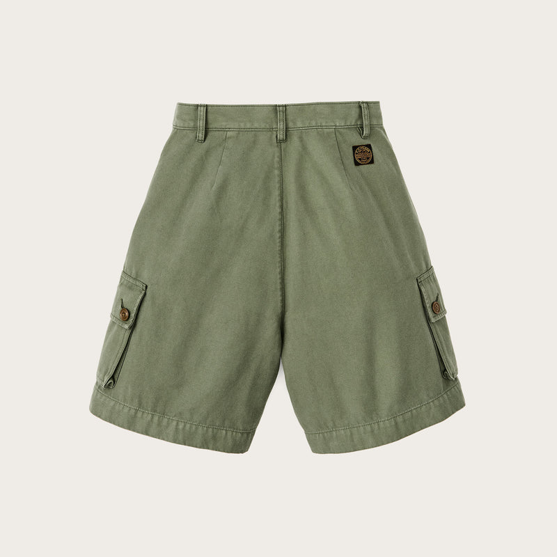 Women’s field camp shorts by Filson | Army green (Green)