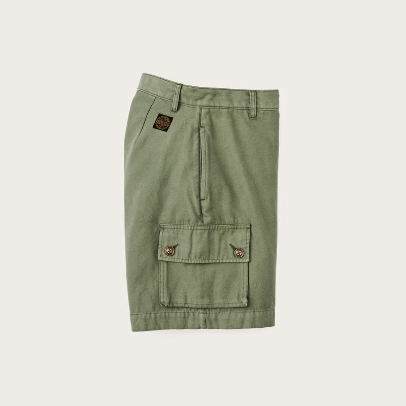 Women’s field camp shorts by Filson | Army green (Green)
