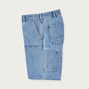 Women's 11-oz. denim work shorts di Filson | Medium indigo (Blue)