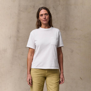 Women's short sleeve pocket tee by Filson | Bright white (White)