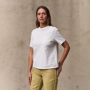 Women's short sleeve pocket tee by Filson | Bright white (White)