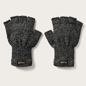 Fingerless knit gloves by Filson | Charcoal (Gray)