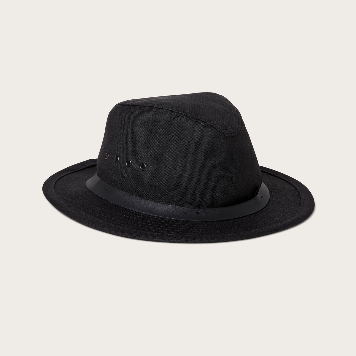 Tin cloth packer hat by Filson | Black (Black)