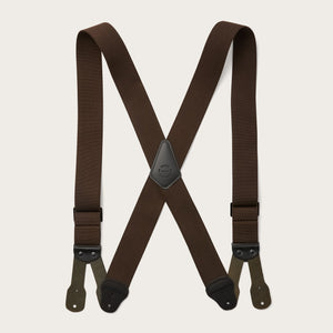 Filson logger suspenders par Filson | Dark brown (Brown)