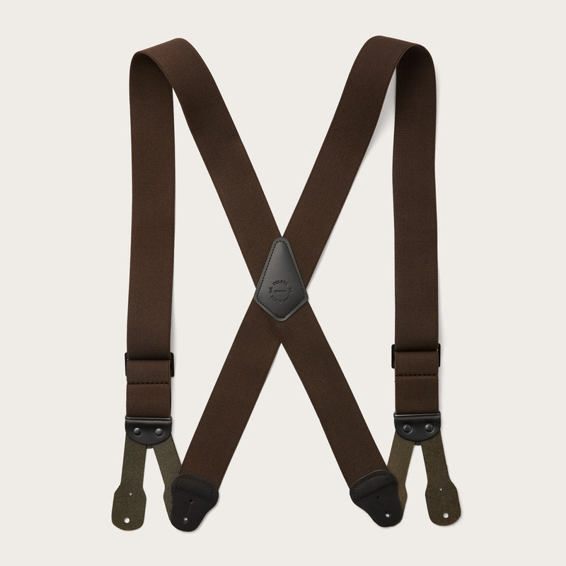 Filson logger suspenders par Filson | Dark brown (Brown)