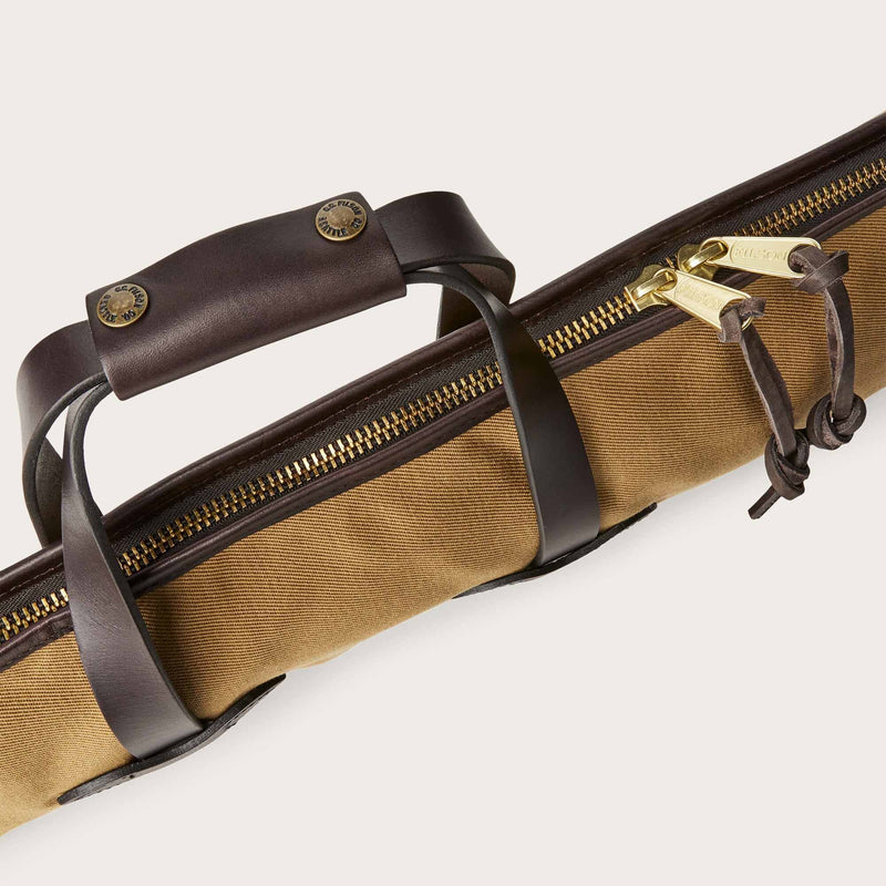 Rugged twill scoped gun case by Filson | Tan (Beige)
