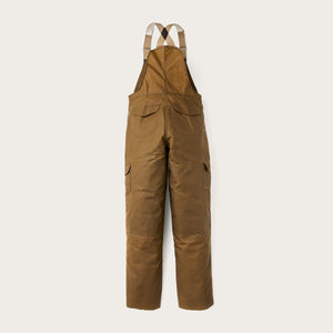 Oil finish double tin bibs by Filson | Dark tan (Beige)