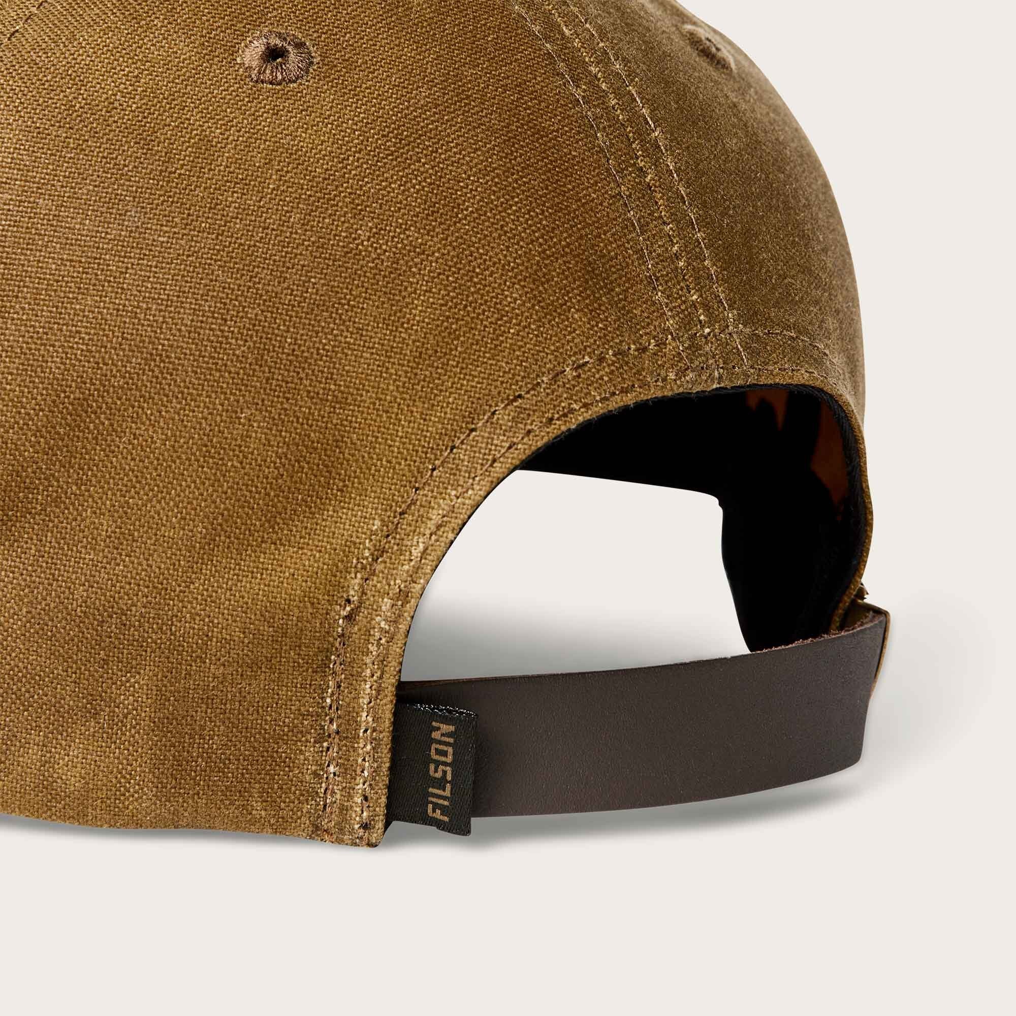 Logging Cap Oil tin low-profile logger cap by Filson | Dark tan (Beige)