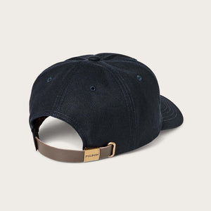 Dry tin low-profile logger cap by Filson | Navy / fish (Blue)