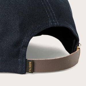 Dry tin low-profile logger cap by Filson | Navy / fish (Blue)