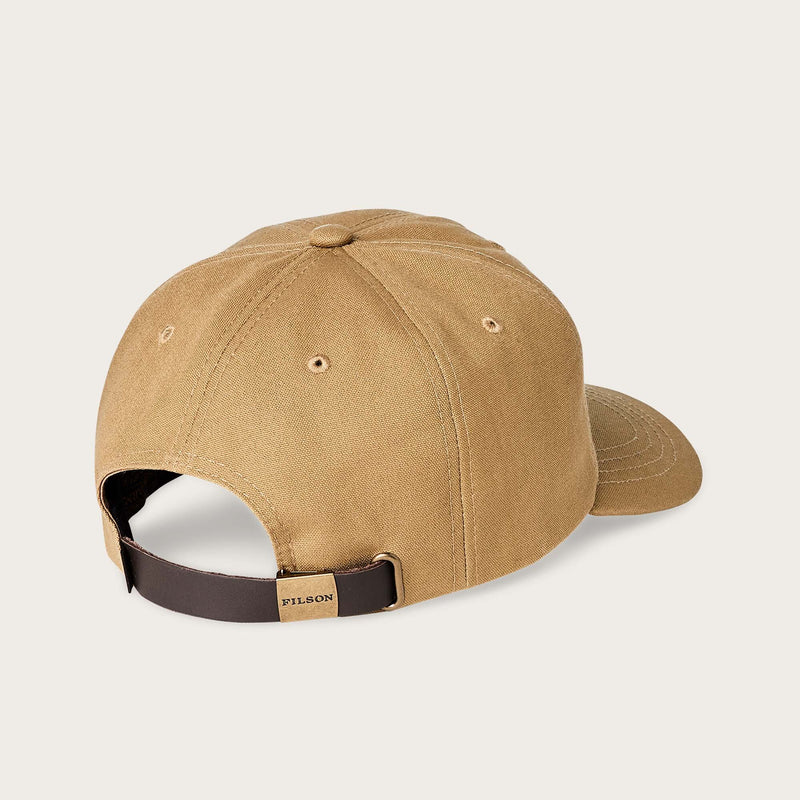 Dry tin low-profile logger cap by Filson | Gold tan / deer (Beige)
