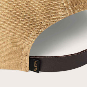 Dry tin low-profile logger cap by Filson | Gold tan / deer (Beige)