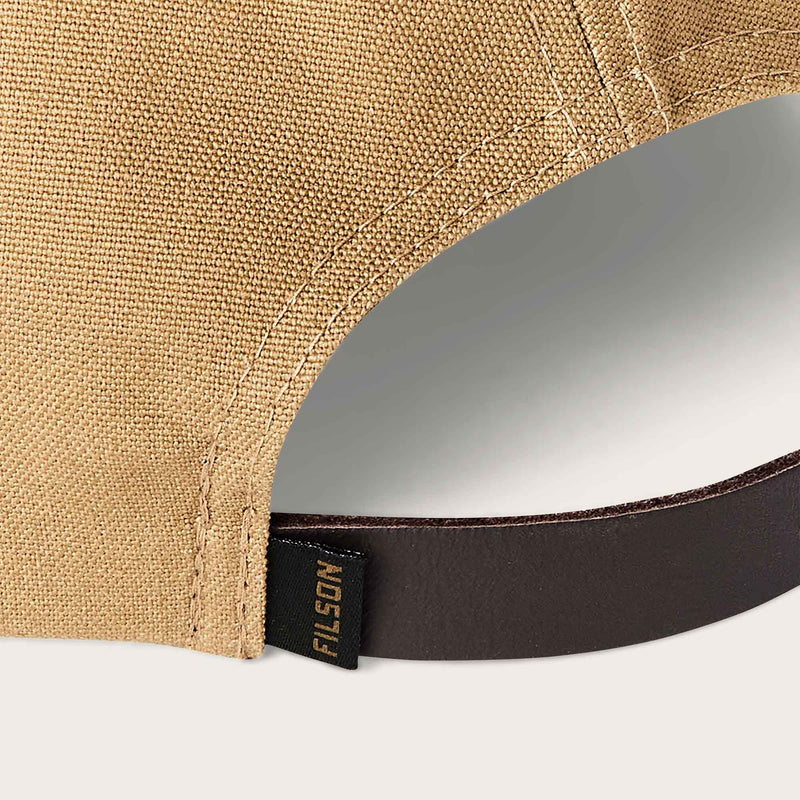 Dry tin low-profile logger cap by Filson | Gold tan / deer (Beige)