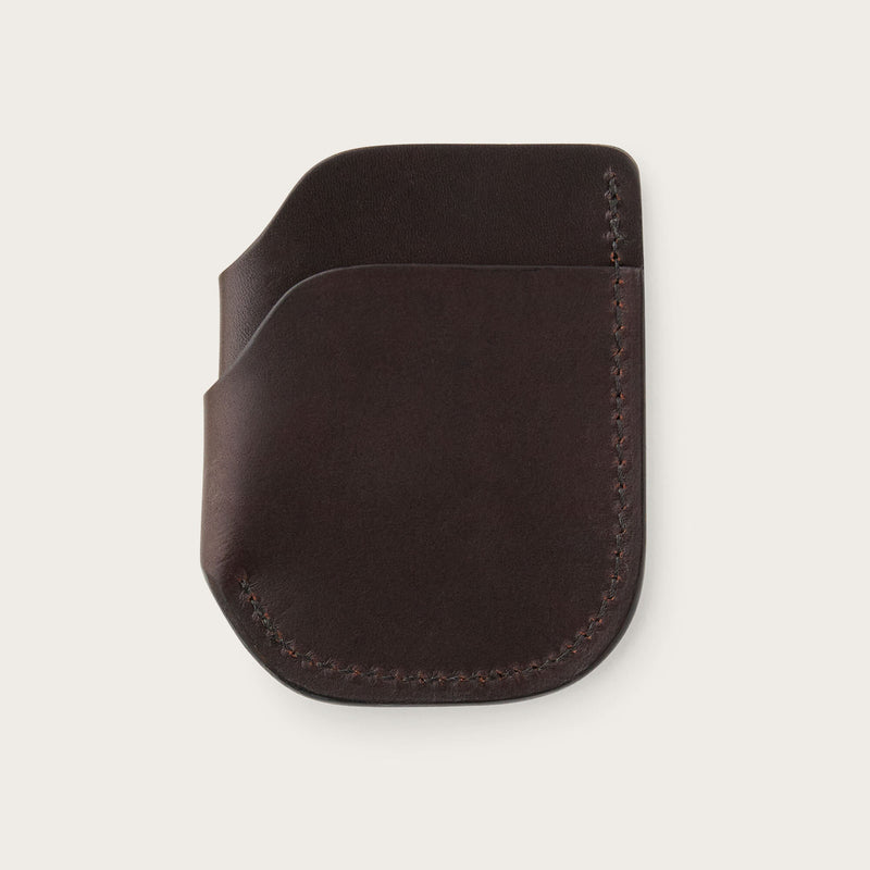 BRIDLE LEATHER FRONT POCKET CASH & CARD CASE