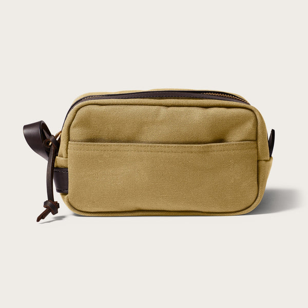 Rugged twill travel kit by Filson | Tan (Beige)