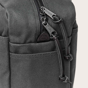 RUGGED TWILL TOTE BAG WITH ZIPPER