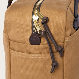 RUGGED TWILL TOTE BAG WITH ZIPPER