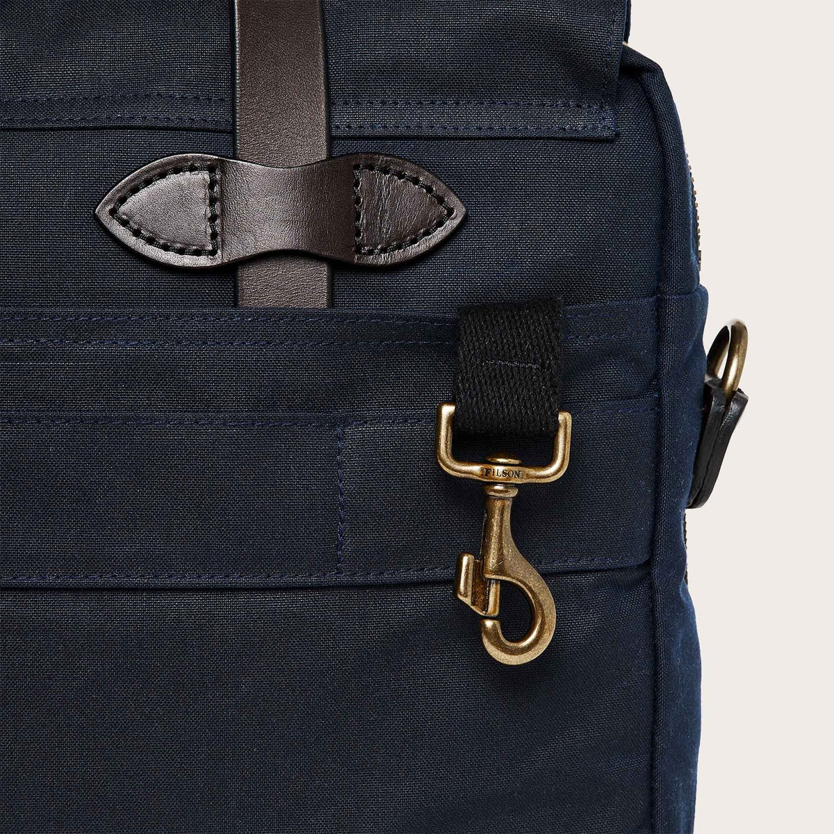24 hour tin briefcase by Filson Navy (Blue)