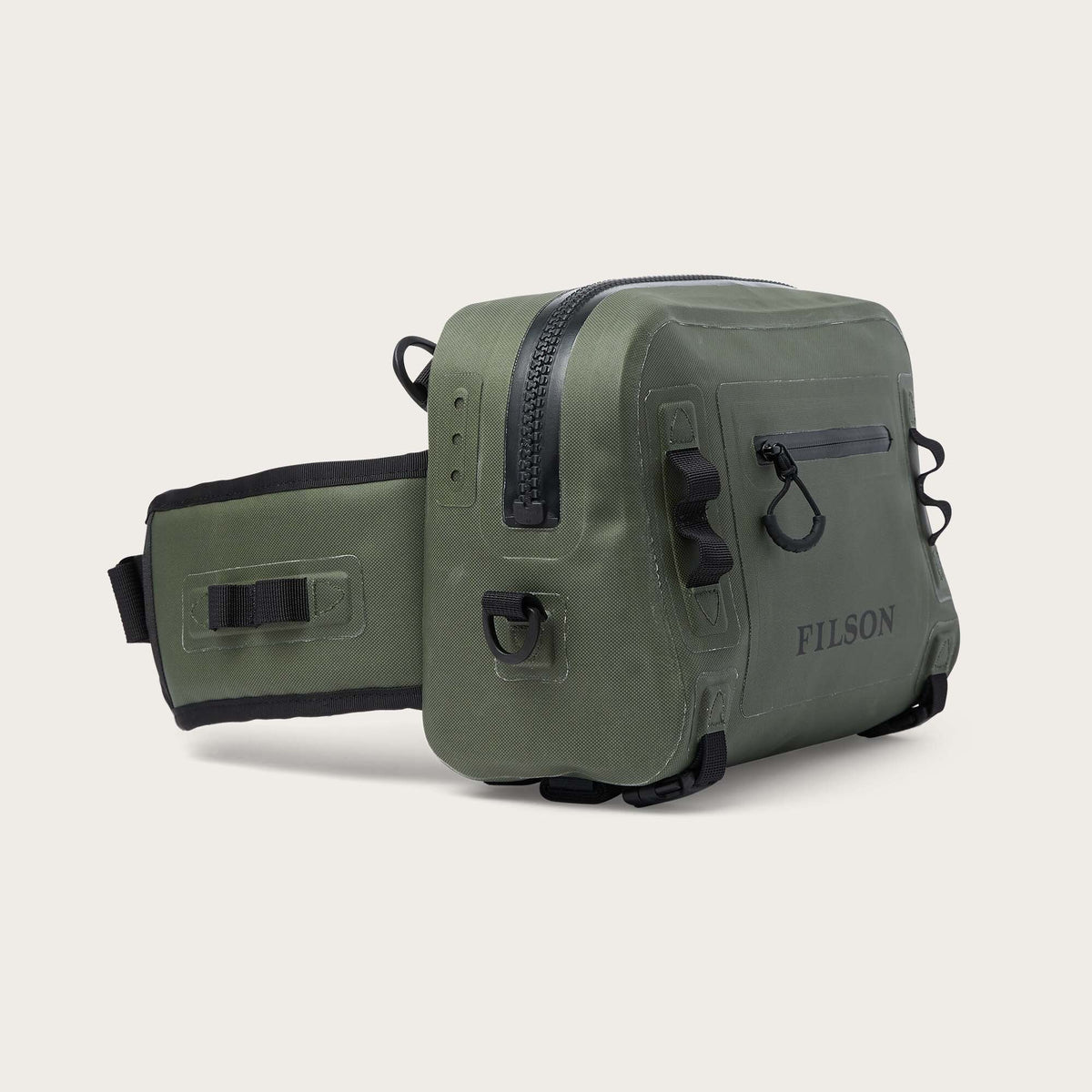 Dry waist pack by Filson Green (Green) - Main Image