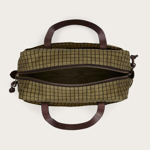 TIN CLOTH TOTE BAG WITH ZIPPER