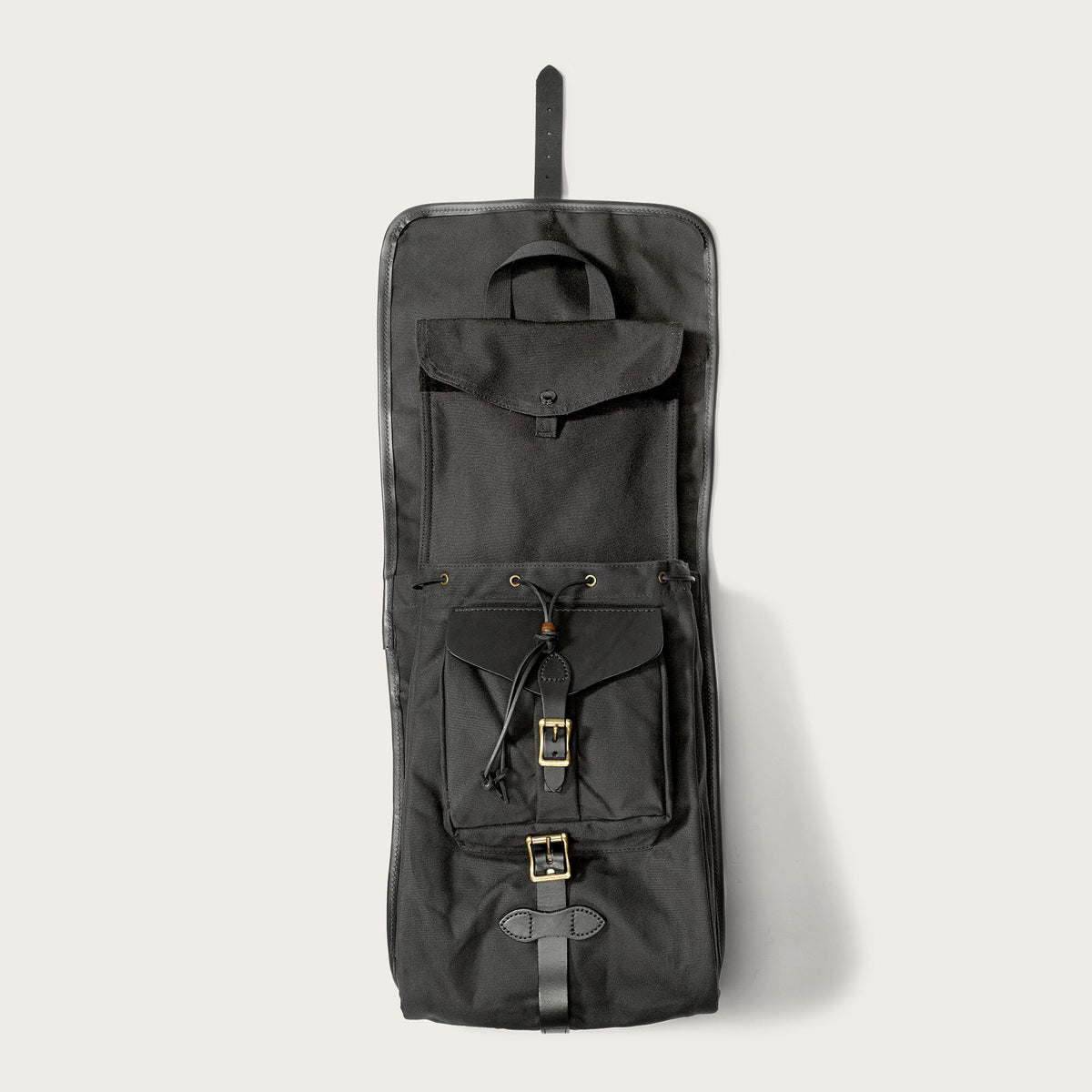 Tin cloth backpack by Filson Black (Black) - Main Image