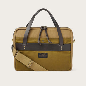 RUGGED TWILL COMPACT BRIEFCASE