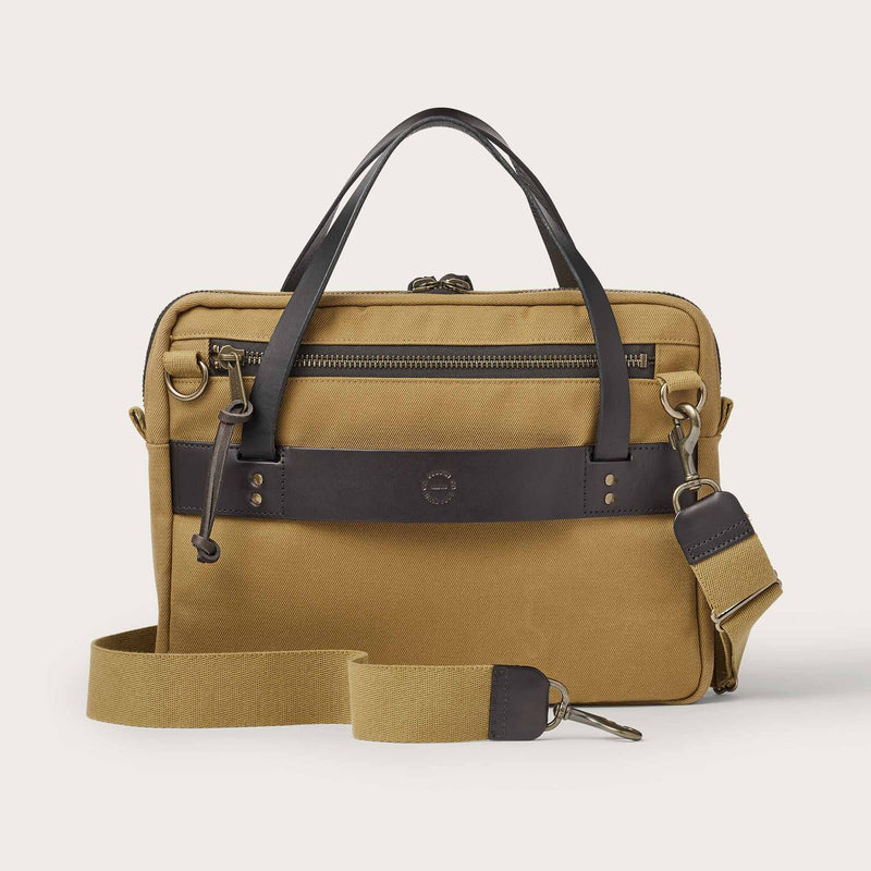 RUGGED TWILL COMPACT BRIEFCASE