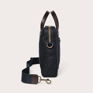 Tin cloth compact briefcase by Filson | Navy (Blue)