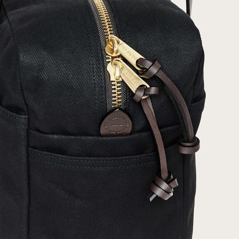 RUGGED TWILL TOTE BAG WITH ZIPPER