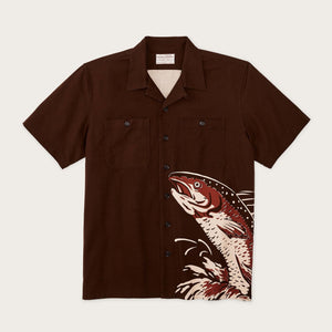 RUSTIC SHORT SLEEVE CAMP SHIRT