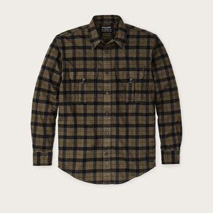 Alaskan guide shirt von Filson | Otter green black plaid (Green)