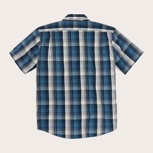 WASHED SS FEATHER CLOTH SHIRT