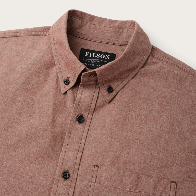 CHAMBRAY BUTTON-DOWN SHIRT