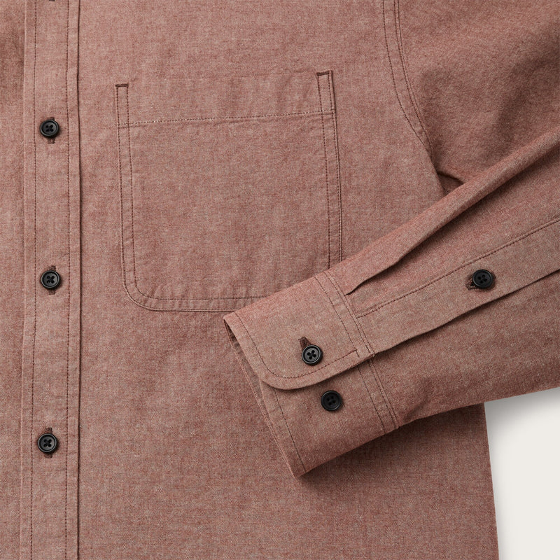 CHAMBRAY BUTTON-DOWN SHIRT