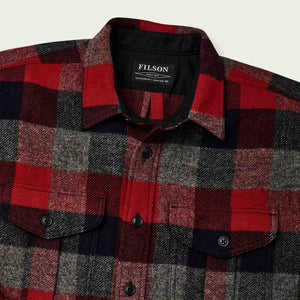 Northwest wool shirt by Filson | Red navy charcoal (Red)