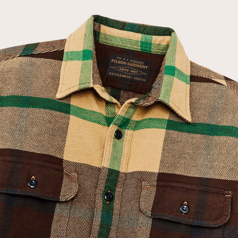VINTAGE FLANNEL WORK SHIRT