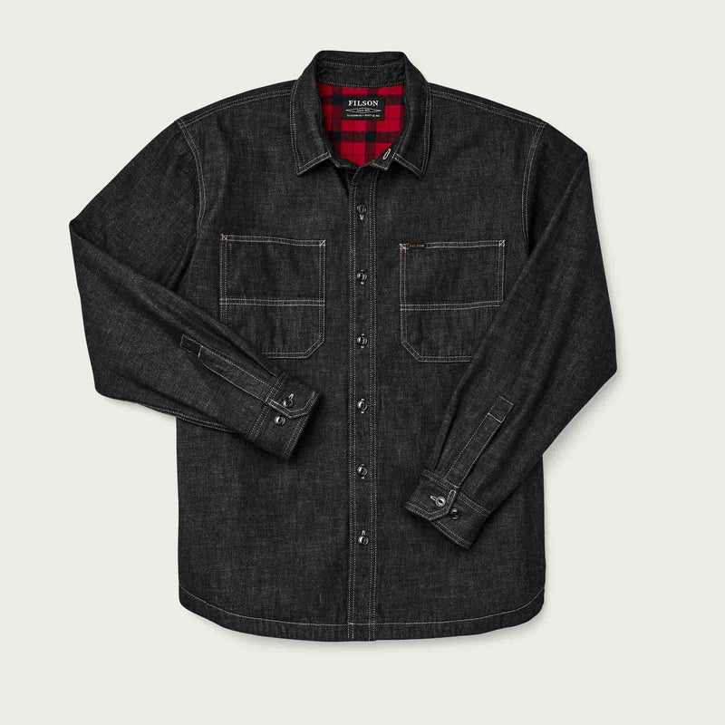 LINED DENIM WORK SHIRT