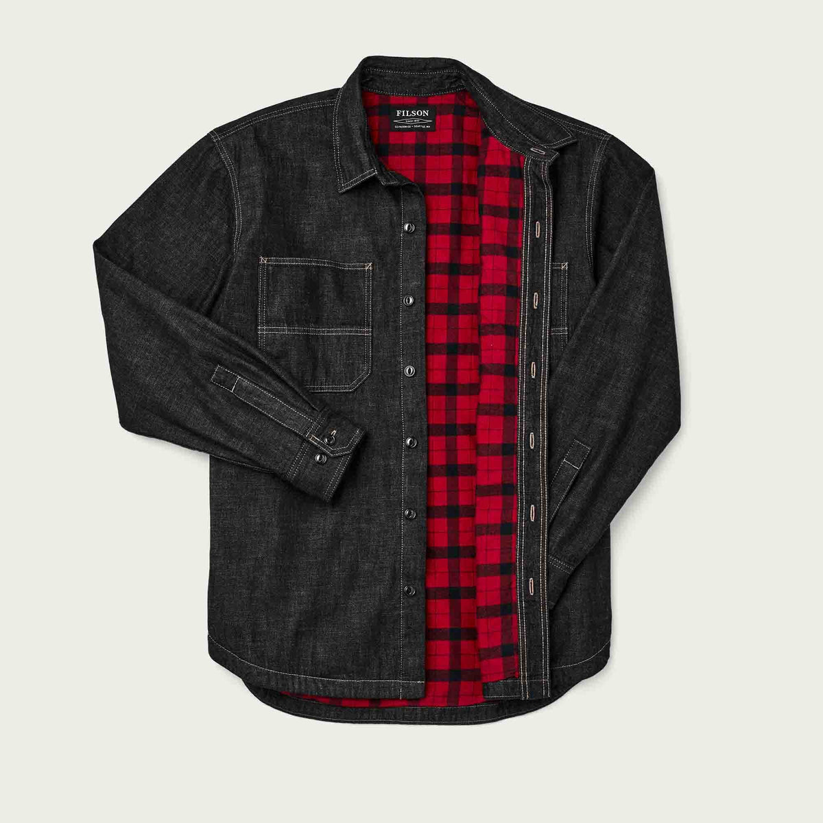 Filson denim shop shirt