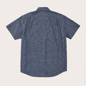 SHORT SLEEVE CHAMBRAY SHIRT