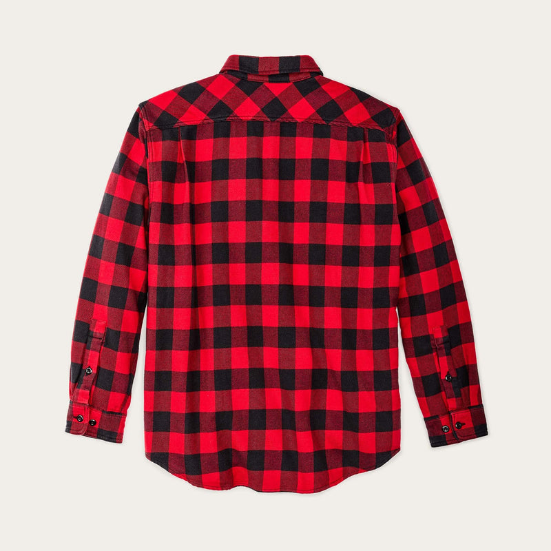 VINTAGE FLANNEL QUARTER ZIP SHIRT